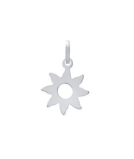 Pendentif soleil en argent