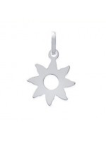 Pendentif soleil en argent