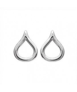 Boucles d'oreilles larme goutte argent