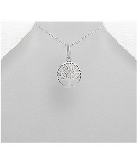 Pendentif arbre de vie en argent 13 mm