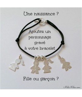 Ajout d'un personnage à votre bracelet ou collier "Mes Petits Amours"