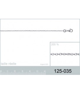 Chaîne en argent 45 cm
