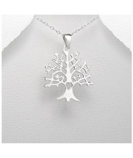 Pendentif arbre de vie argent 27 mm