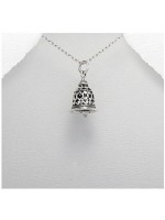 Pendentif jolie clochette en argent