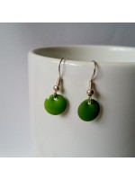 Boucles d'oreilles Confettis Vert Kiwi