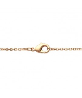 Bracelet infini plaqué or 18 cm