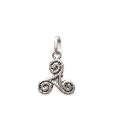 Pendentif Triskel Argent 13 mm