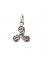 Pendentif Triskel Argent 13 mm