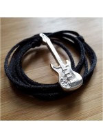 Collier Guitare Electrique argent