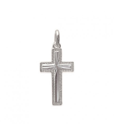 Pendentif croix en argent