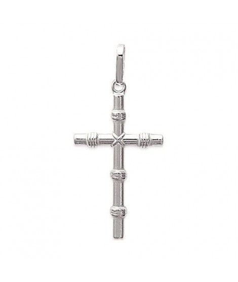 Pendentif croix en argent