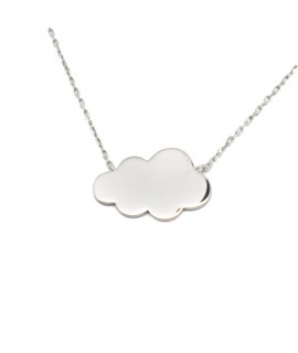 Collier nuage pour une rêveuse plaqué or