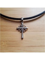 Pendentif croix en argent