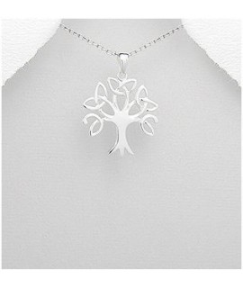 Pendentif argent de vie 16 mm