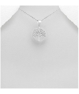 Pendentif argent de vie 16 mm