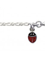 Bracelet Coccinelle Enfant Argent