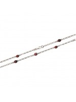 Bracelet 3 Coccinelles Argent