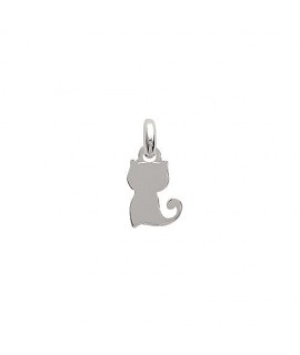 Pendentif mini chat chaton argent