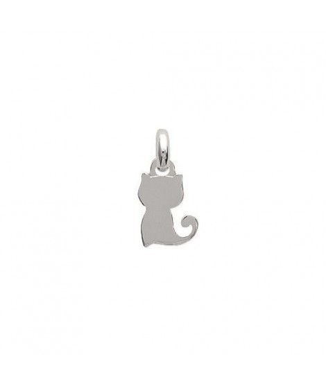 Pendentif mini chat chaton argent