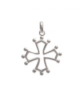 Pendentif Croix Occitane Argent