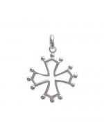 Pendentif Croix Occitane Argent