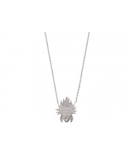 Collier Indien argent massif