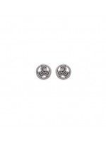 Boucles d'oreilles Triskel argent