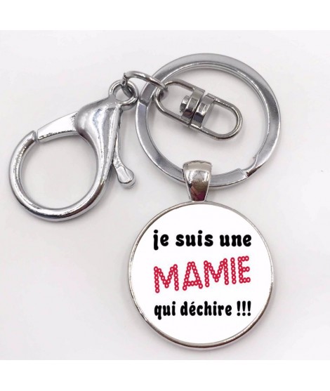 Porte clé Merci Maîtresse coeur rouge