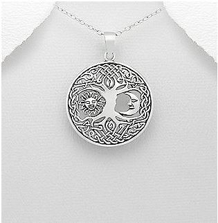 collier lune arbre de vie collier lune arbre de vie