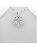 Pendentif arbre de vie argent 22 x 17 mm