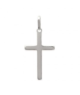 Pendentif croix en argent 16 x 26 mm