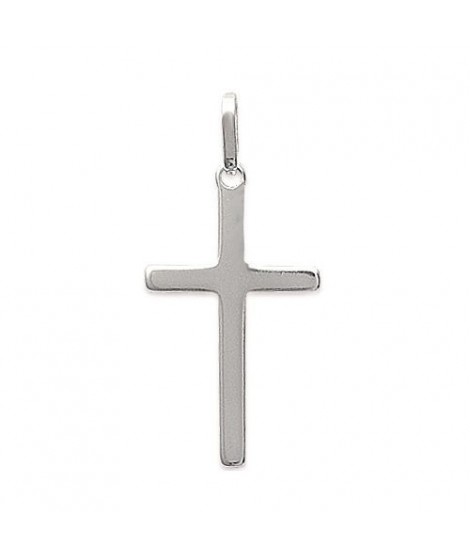 Pendentif croix en argent 16 x 26 mm