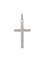 Pendentif croix en argent 16 x 26 mm