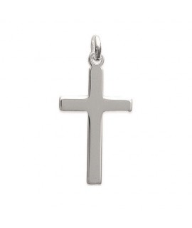 Pendentif croix en argent 16 x 25 mm