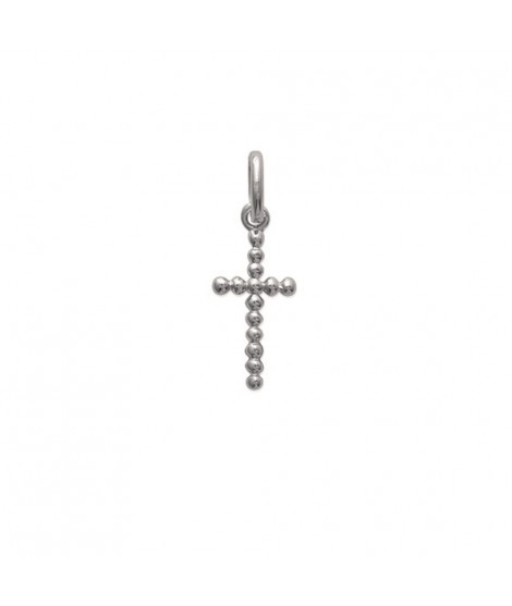 Pendentif croix en argent 8 x 15 mm