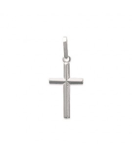 Pendentif croix en argent 11 x 13 mm