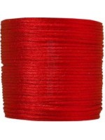 Cordon satin rouge