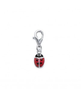 Charm Coccinelle en argent