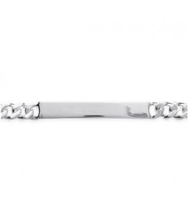 Gourmette Argent brillant 18 cm