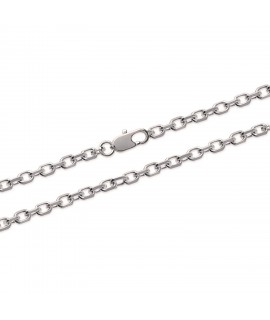 Bracelet Maille Forçat Diamantée Argent