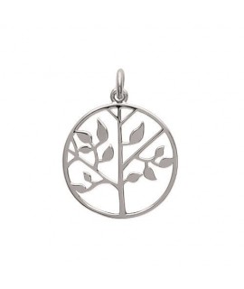 Bracelet arbre de vie en argent sur perles de verre