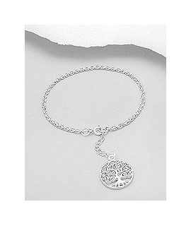 Bracelet Arbre de vie en argent