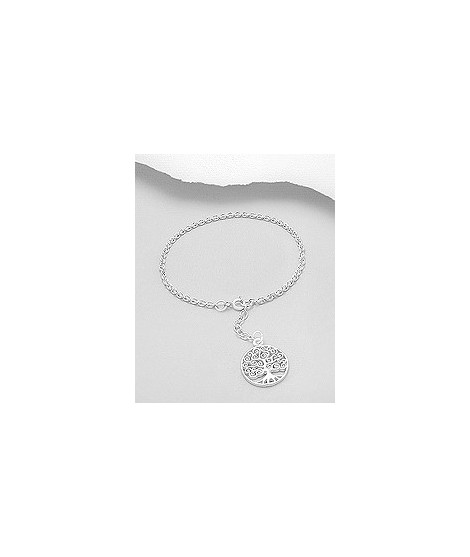 Bracelet Arbre de vie en argent