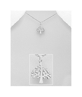 Pendentif Arbre de vie en argent 12 mm