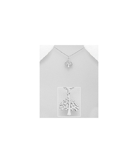 Pendentif Arbre de vie en argent 12 mm