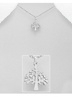 Pendentif Arbre de vie en argent 12 mm