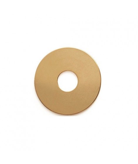 Disque jeton 20 mm connecteur à graver plaqué or avec ou sans gravure