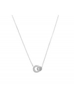 Collier 2 Disques Argent