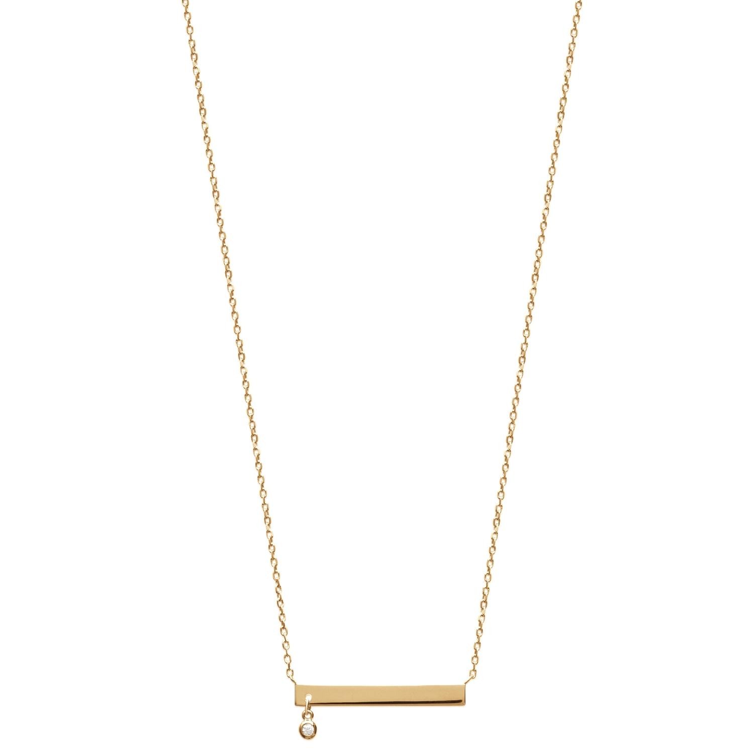 Pendentif Lettre /"A/" Plaqué Or et Oxydes Zirconium Neuf