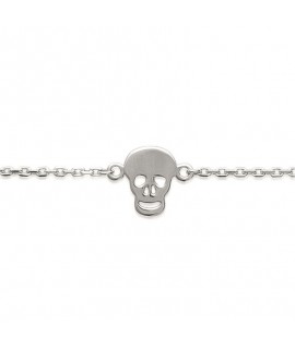 Bracelet ou collier Tête de mort Argent